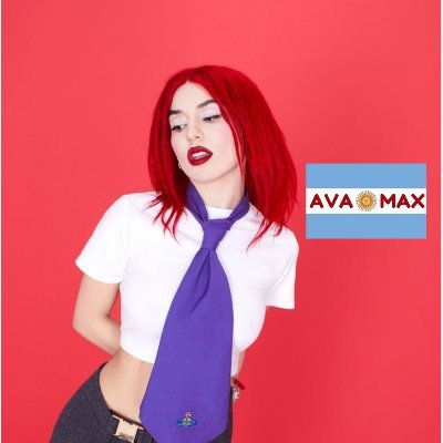 Primer fans club de la cantante Ava Max (@avamax) en Argentina! Tenemos contacto con @WarnerMusicArg