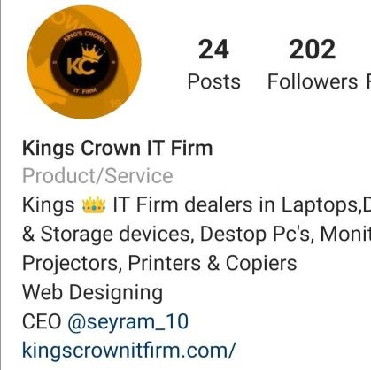 Laptops Sales and repairs||Troubleshooting || Software Installation|| Antivirus Purchase and Installation|| PC diagnosis||
Dm me for all IT issue
CEO @ItsSeyram