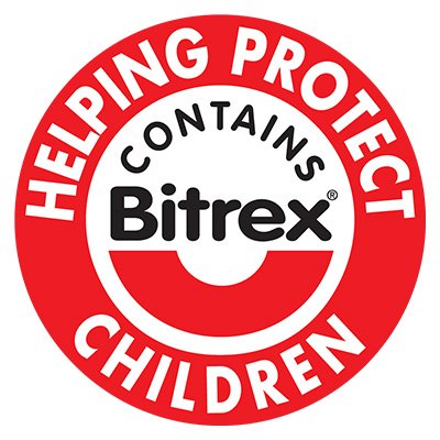 Bitrex is the bitterest substance in the world! 🍋
The perfect partnership for brands that want to help keep children safe