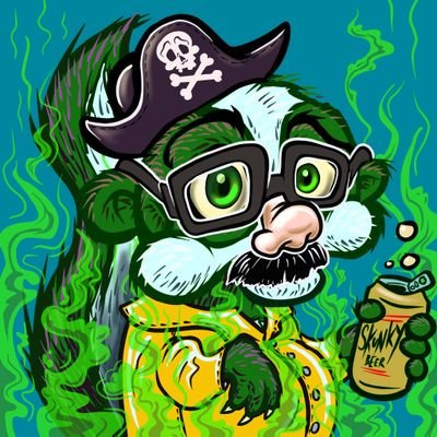 Jolly NumSkull is the alter ego of the artist Benji Paffel... Or is Benji Paffel the alter ego of the Jolly NumSkull?! (Creator of Skunky NumSkulls NFTs)