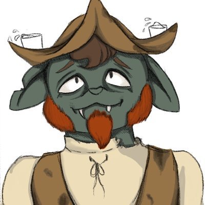 Hi ! I'm just a Goblin Captain playing games come join me in the fun won't you? i love turtles!!!!!
https://t.co/TOzETwnkxo 
model by @GoblinBurrows