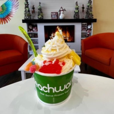 Enjoy our delicious and refreshing fro-yo. We have a variety of fun & tasty toppings to choose from! Create Your Masterpiece™ at Peachwave!