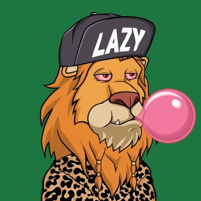 Proud owner of some great NFTs
#LazyLions 👑