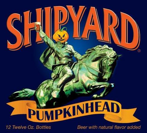 The Official Shipyard Pumpkinhead Ale. Ask for it everywhere! On Facebook at http://t.co/l3pwM7Dp1c