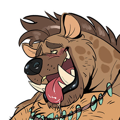 🍖 gross, snuggly hyena beast/trash creature 🍖 made a virtual gym one time 🍖 he/him 🍖 furry stuff ahead, 18+ only 🍖

🤍🐉 = @veskser

🟦☁ = pafcakes