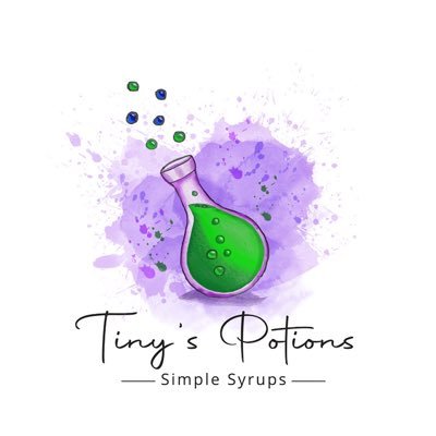 TinysPotions's profile picture. Simple Syrups • Made from Scratch • Organic • Vegan • Small Batch • Woman Owned