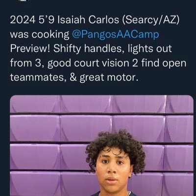 Class 2024 Searcy High School (Searcy,Ar)Searcy High SG/PG 2024 Bryson Warren United point/shooting Guard Height:5’9Weight:165 Gpa: 3.4 phone: (501) 236-1142