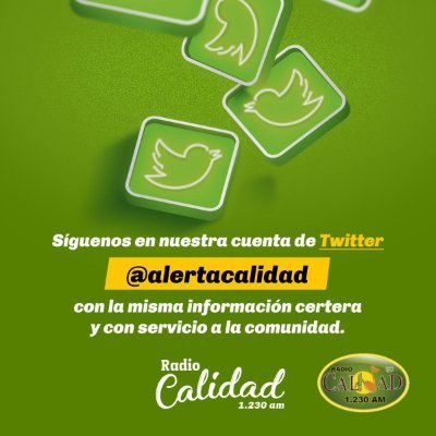 Somos Información y Servicio Instagram y Fb *RadioCalidad*
Teléfonos: 602438-8230 📞602443-3531
Whatsapp: 313-261-5080📲 #NoticiasCalidad