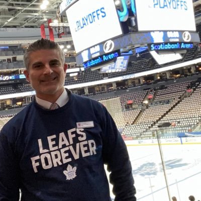 Huge Leafs, Jays & Raptors fan. MLSE employee at Scotiabank Arena. #GoLeafsGo #Leafsforever #NextLevel #WeTheNorth