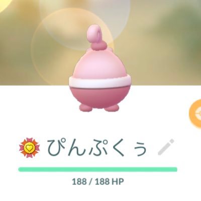 ポケモンGO(っ'-')╮ =͟͟͞͞◒モンスターボール TL43 team blue ラッキー ピンプクを愛でるアカウント カビゴンも結構好き! ふわゆる復帰勢!GBLを勉強開始予定!