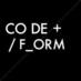 Code + Form (@codeplusform) Twitter profile photo Code + Form (@codeplusform) Twitter profile photo