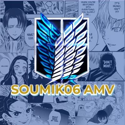 I'm an Editor: YouTube Channel: Soumik06 AMV //
Instagram Account: @soumik06_amv //--//--//
Motto: Education/Badminton/Anime