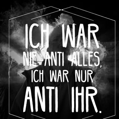 I'm the hero of my own story, I don’t need to be saved. Noch immer brennt jeder Atemzug, es geht nicht gut, doch schon gut genug. Frau von ❤@DasJeanne❤
#fckafd