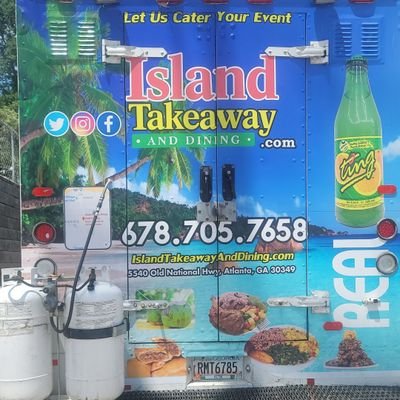 Atlanta's choice for the most Authentic Delicious Caribbean cuisine on Wheels 🚐