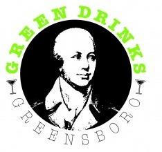 Join us for Green Drinks GSO, a monthly green networking event in Greensboro, NC. Wednesdays, 5:30-7pm, alternating locations. Check website for details!