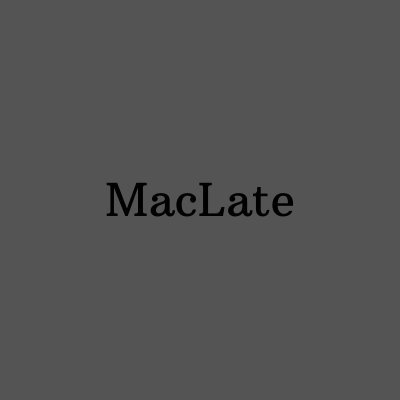 MacLate العربية