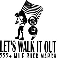 Let's Walk It Out - 222 Mile Ruck March (@letswalkitout22) 's Twitter Profile Photo