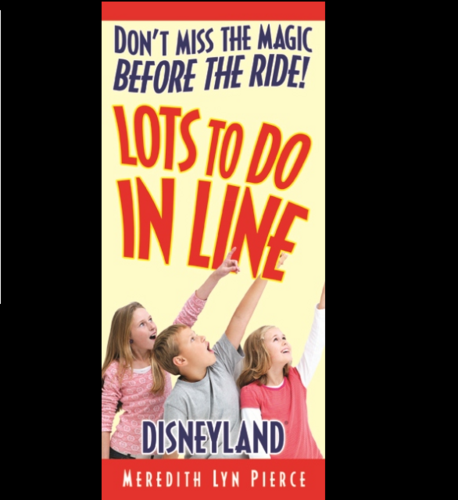 Hi. I am the author of the original sanity-saving book and iPhone app series Lots To Do In Line Disneyland and Lots To Do In Line Walt Disney World.