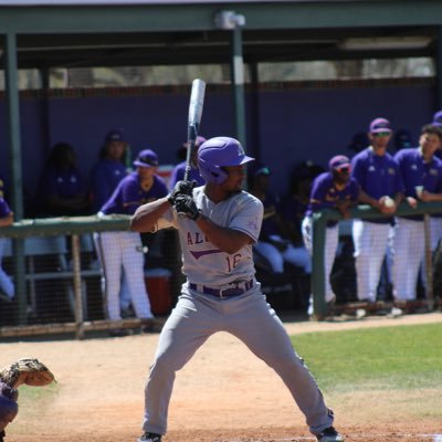 Alcorn 💜💛⚾️. Sc~Claywright2001. New Twitter