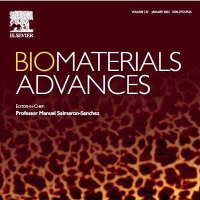 News and updates from the editors of Biomaterials Advances, a multidisciplinary journal featuring cutting edge biomaterials research.