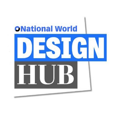 Homepage of the National World Editorial Design Hub, showcasing great design and content from across the group. #TrustTheHub