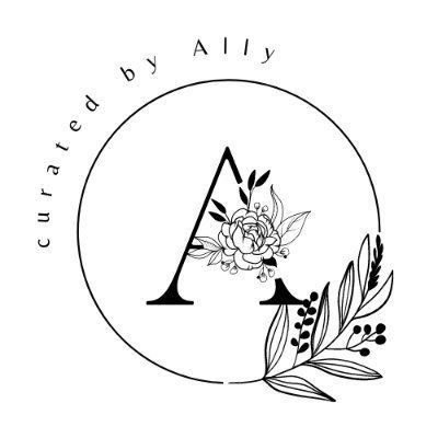 Hi! Welcome to Curated by Ally. This is a shop filled will all things that make me happy. I hope you enjoy the products I've curated for you 💕.
