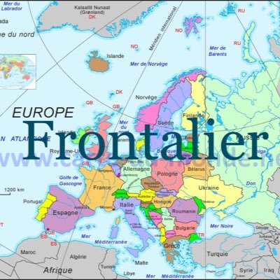 I am a frontalier - a border crosser.