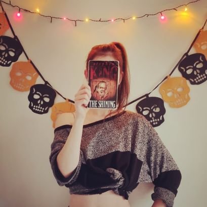 I talk horror and Indie authors on Instagram 🖤
Stephen King fan 🖤
Indie horror seeker 🖤
Horror movies lover 🖤
Same username on Letterboxd and Goodreads 🖤