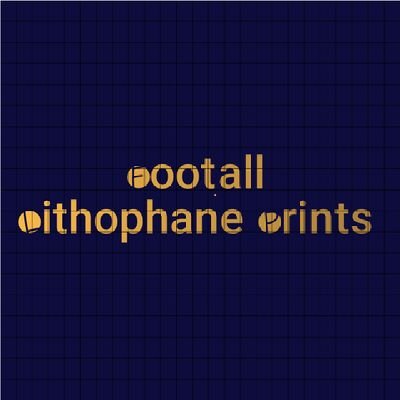 We make lithophane prints of all things football no matter of your team!