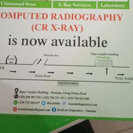 ScanlabD's profile picture. The leading provider of medical imaging and laboratory services in Nansana and beyond through offering high-quality medical images and diagnostic services