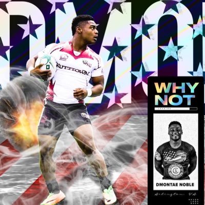 show thighs , High fives and score tries. Dmontae noble