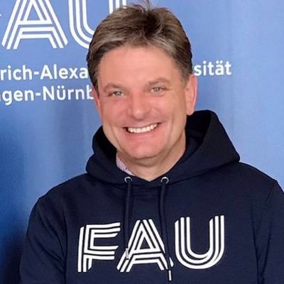 President of Germany's most innovative university @UniFAU #FAU #1innovator #1engineering, inFAUtainer