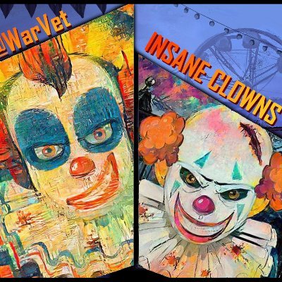 Insane Clowns is an NFT set available on both @DexioProtocol and @OpenSea. Different looks for Different sites.