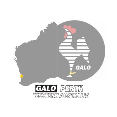 Com o Galo seja onde for. Entre em contato conosco e entre para a Familia Galo Perth/Western Australia.