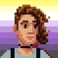 I'm Noah Seymour, as you've hopefully realised by now. I make game. I paint thing. They/them 
Designer with @sbuggames