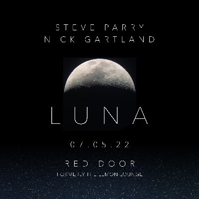 Luna. Firmly embedded in the Liverpool underground scene. Bringing you a musical spectrum which encompasses electronica, house and techno.