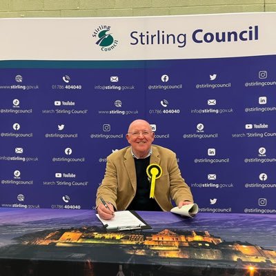 gerrymcsnp's profile picture. SNP Cllr Stirling East
