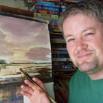 I'm an oil & watercolour artist painting landscapes and urban scenes. I teach via my YouTube channel at http://t.co/BSmtldLkxi