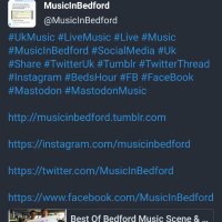 MusicInBedford(@MusicInBedford) 's Twitter Profile Photo