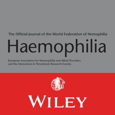 The official journal of the World Federation of Hemophilia @wfhemophilia, @EAHADnews & @HTRSToday | EiC: @HermansCedric | Social Media Editor: @krumbeve