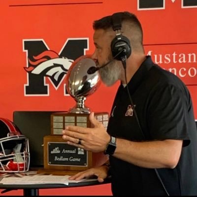 Ryan Booth: Play by play voice🎙️for Mustang varsity 🏈🏀🥎⚾️⚽️🏐Host of Mustang Football Coaches Show.