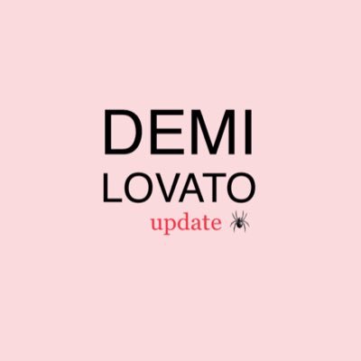 Fan account. Real daily update about the 2x grammy nominated singer, songwriter, activist and actress Demi Lovato.
