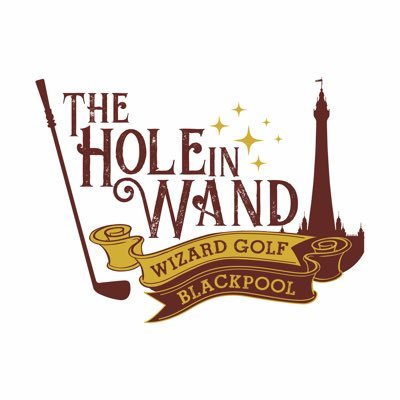 The World’s most magical golf adventure with The Wizards Quest on the Promenade in Blackpool 🕳