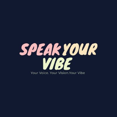 Speak Your Vibeさんのプロフィール画像