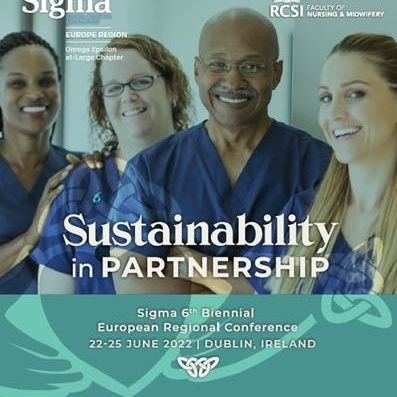 OfficialA/C for Sigma Theta Tau International 6th Biennial 🇪🇺 Regional Conf Dub Feb 2022 / Support&Solidarity for Nurses&Midwives.1st🇮🇪 Ch.of @sigmanursing.