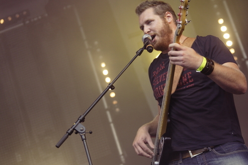 Playing bass for @bandtrinity and teaching bass too.