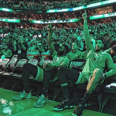 #NBAGeek Celts through thick and thin.    ☘️☘️☘️ Till the wheels off