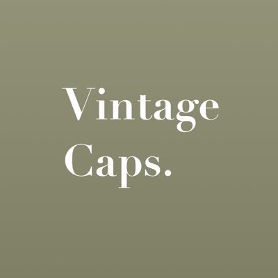 Vintage cap here