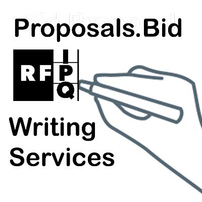 Bid Proposal Writing Services:  I have developed a robust process that works for nearly any service, industry, or business model.