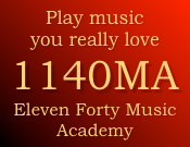 Eleven Forty Music Academy (1140MA) は、音楽の本場アメリカで学んだ現役プロミュージシャンが主に講師として在籍しております。アメリカ仕込みの演奏をぜひ体感、学んでみませんか？ 体験レッスンを用意しておりますので、まずは気軽にお問い合わせください。